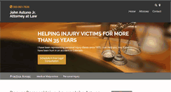 Desktop Screenshot of johnastunolaw.com